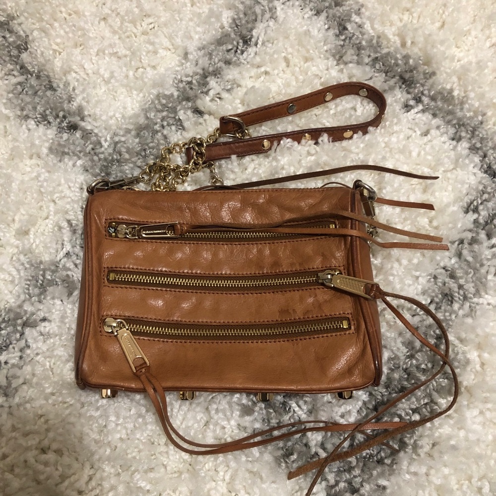 Rebecca Minkoff Zip Leather Bag